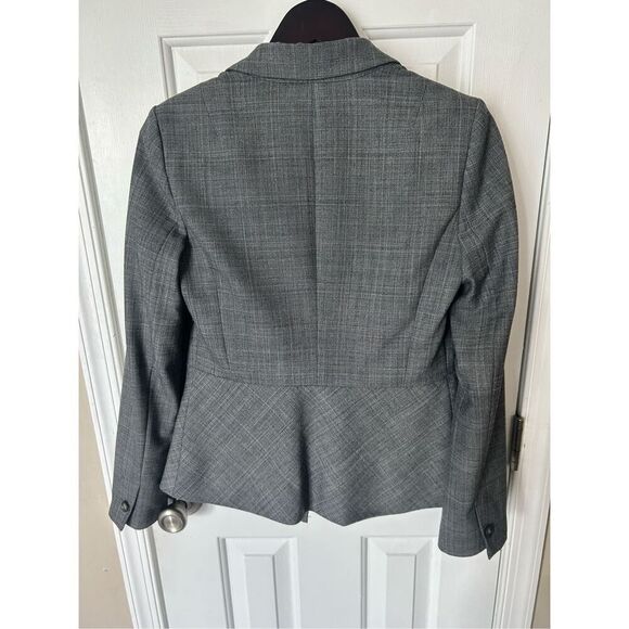 Banana Republic grey work suit business wear jacket size 2 ski skirt size 0 stre - Picture 3 of 5